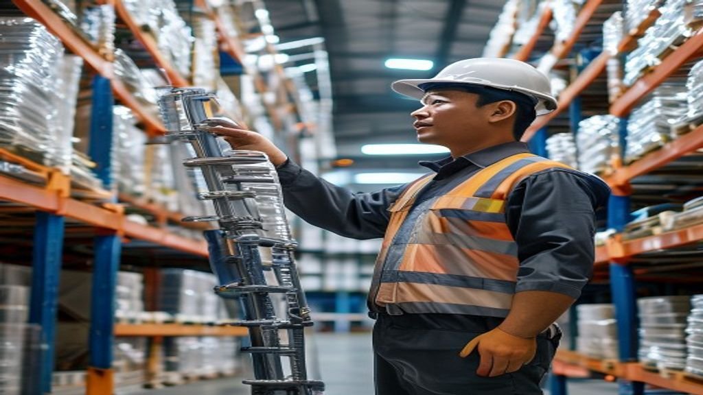 Distributor resmi tangga teleskopik berkualitas, menyediakan model ringan dan kuat untuk kebutuhan konstruksi.