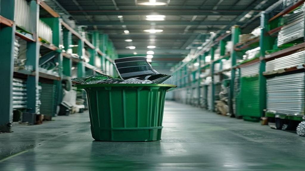 Tempat sampah HDPE model modern di Surabaya, tahan lama dan ramah lingkungan.