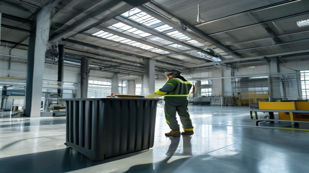 Tempat sampah HDPE harga pabrik, solusi tahan lama untuk pengelolaan limbah industri