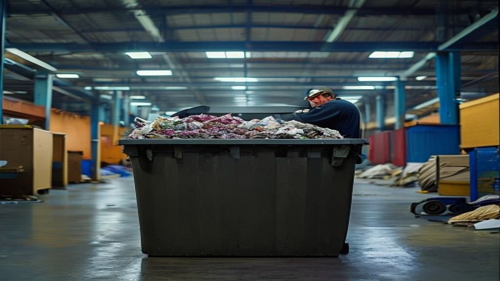 Tempat sampah industri di Surabaya dengan desain tahan lama dan kapasitas tinggi